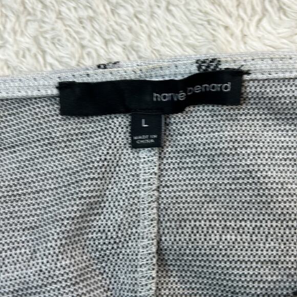 Harve Benard grey and black checked drop waist mini dress, L - Picture 7 of 9